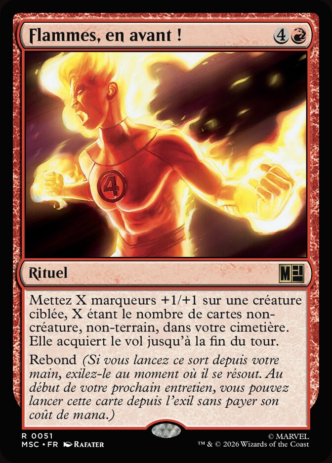 Flammes, en avant !
