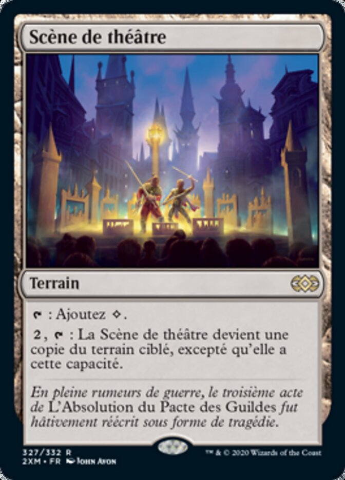 Scène de théâtre