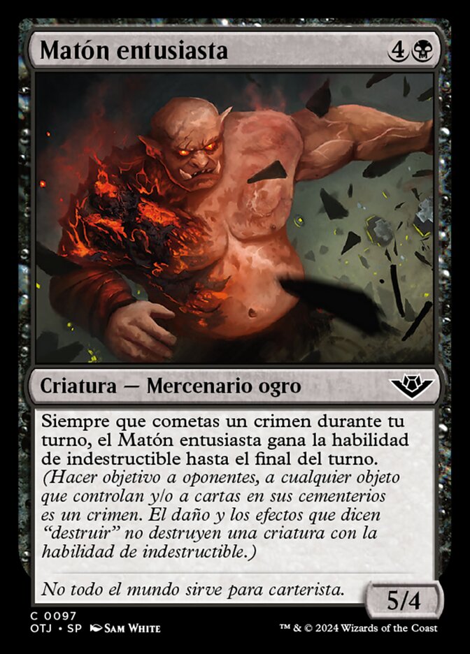 Matón entusiasta
