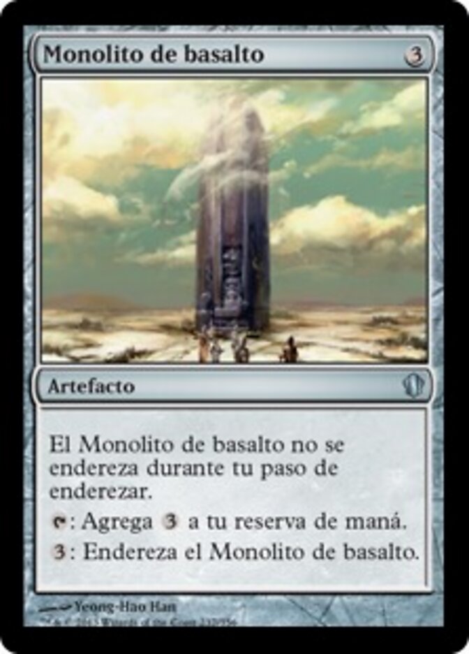Monolito de basalto