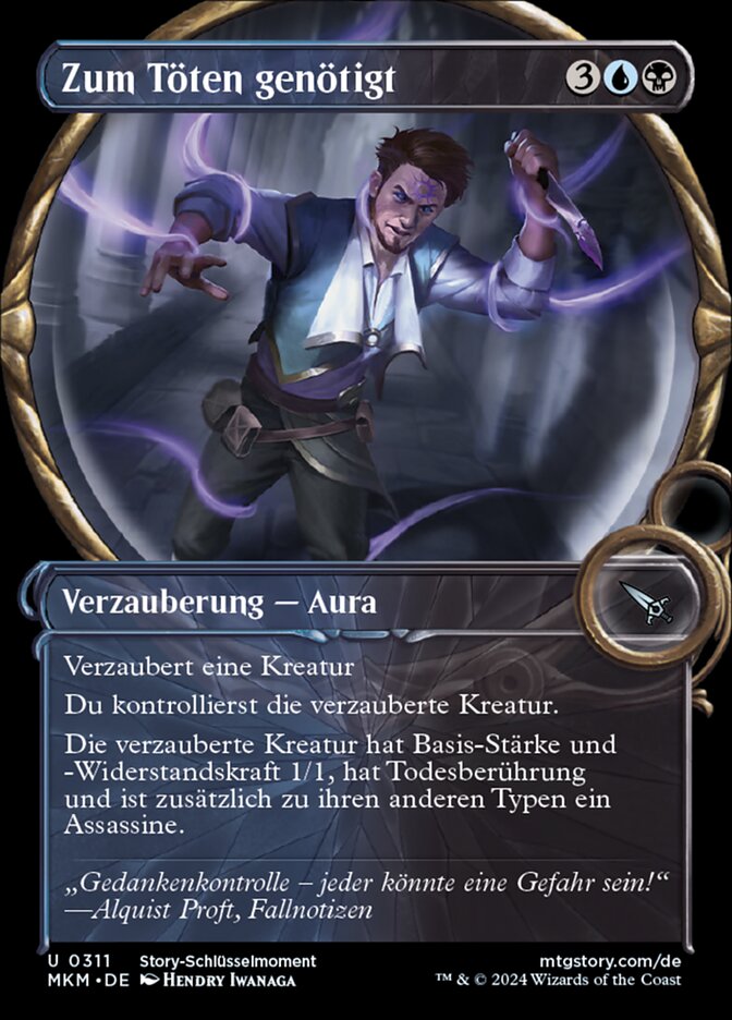 Zum Töten genötigt