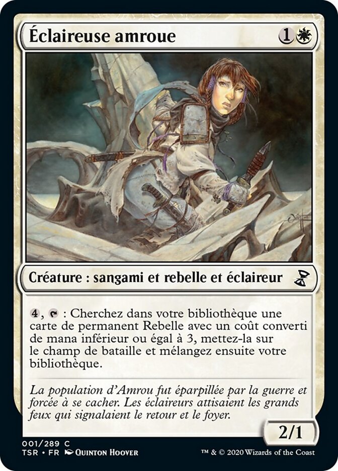 Éclaireuse amroue