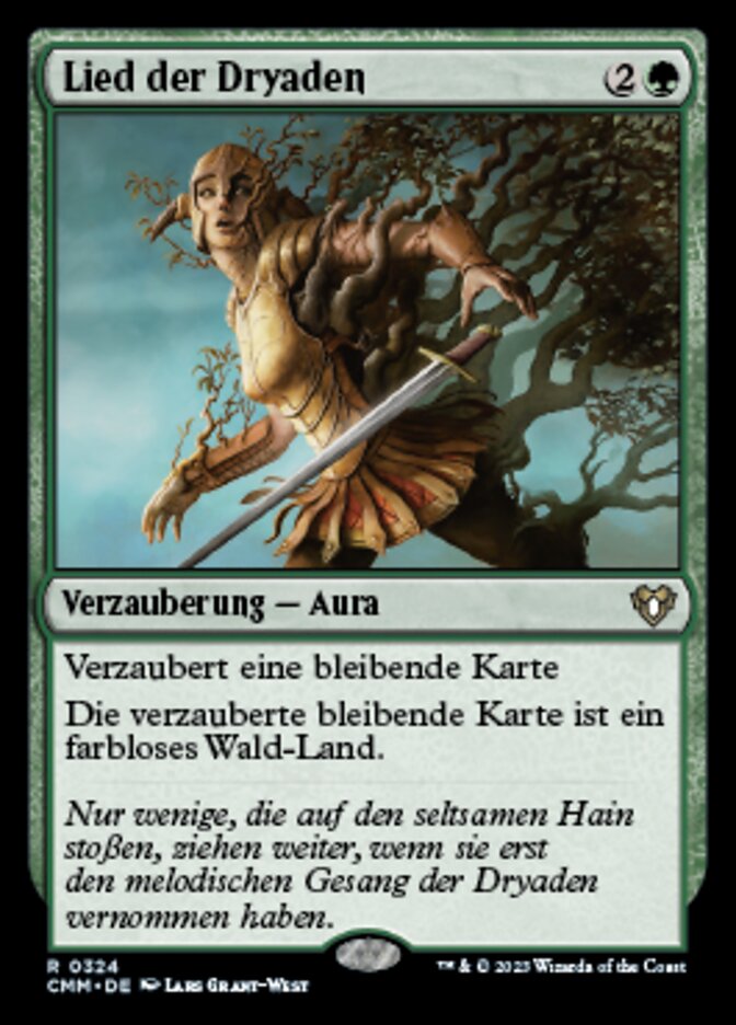 Lied der Dryaden