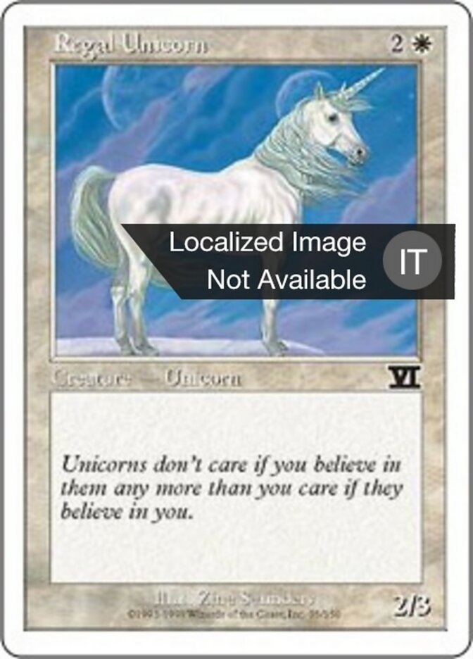 Unicorno Reale