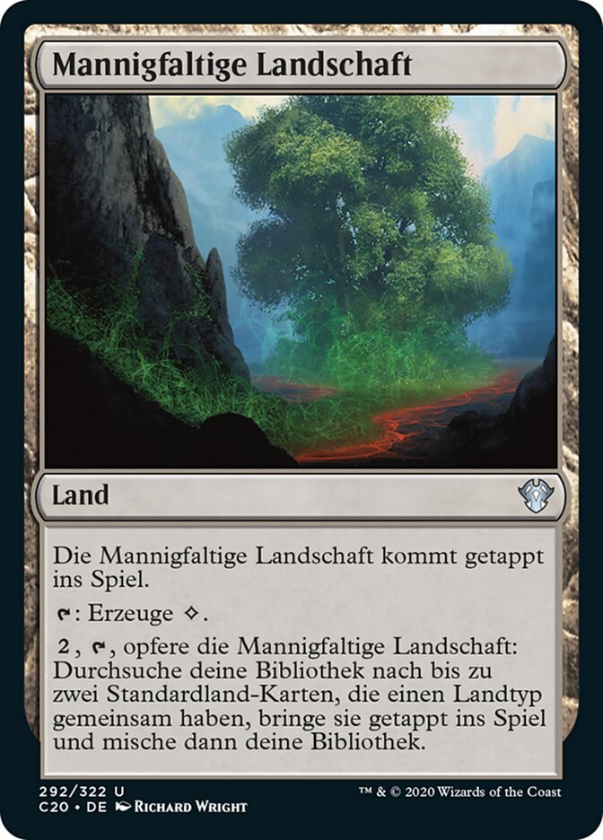 Mannigfaltige Landschaft