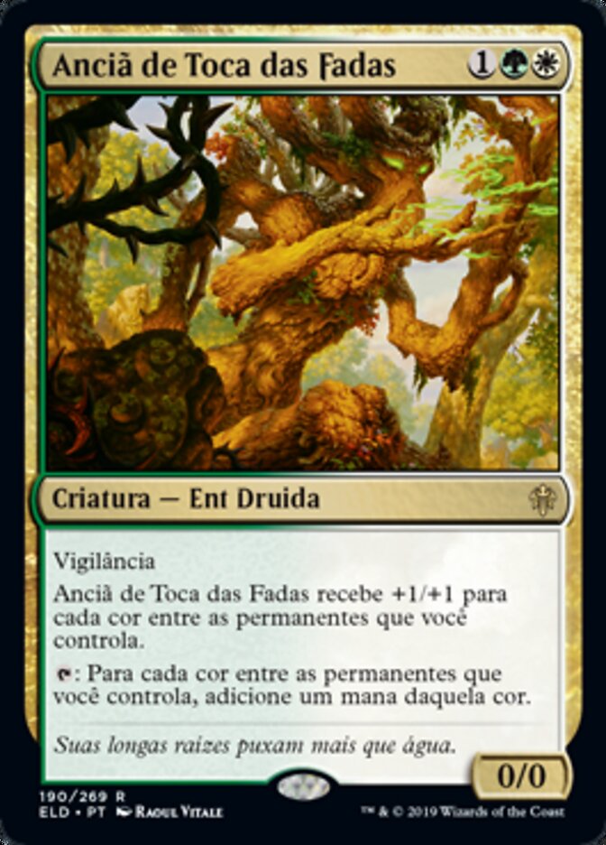 Anciã de Toca das Fadas