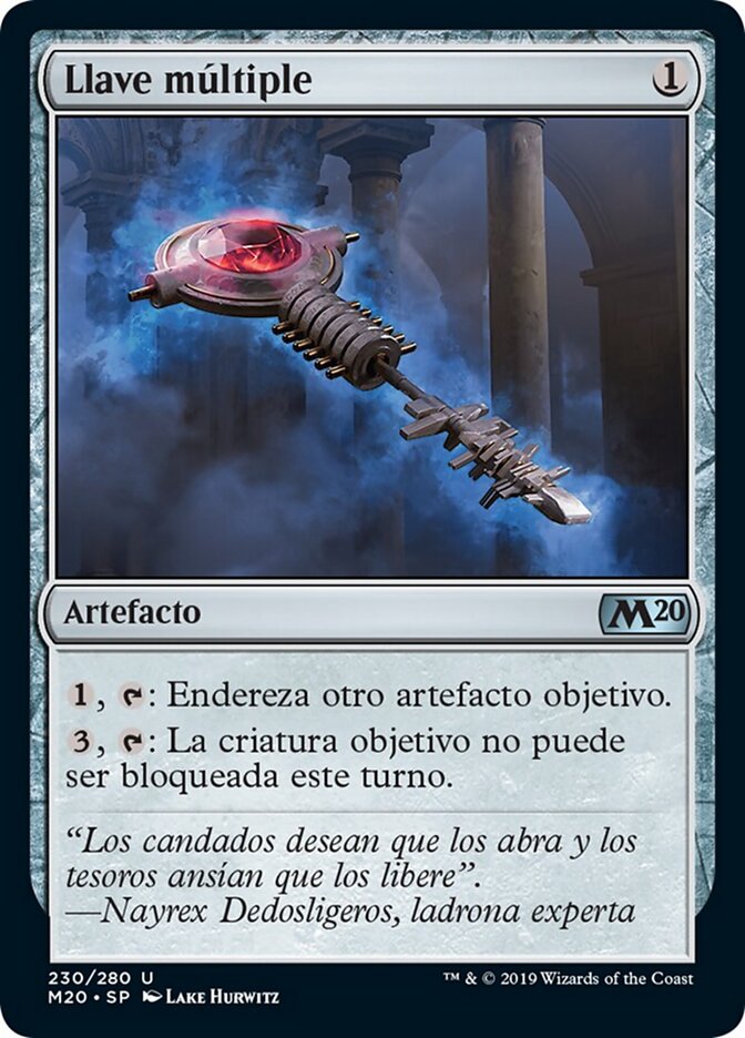 Llave múltiple