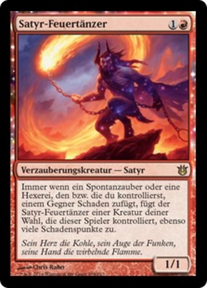 Satyr-Feuertänzer