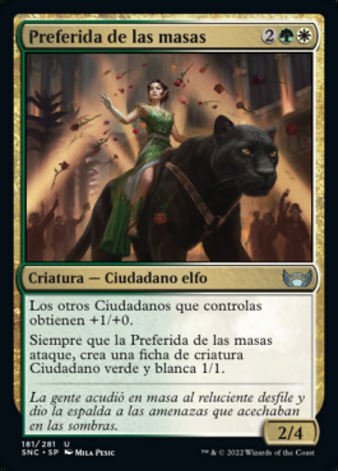 Preferida de las masas