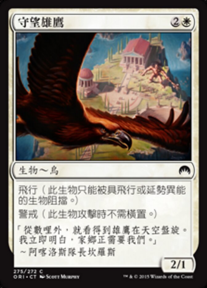 守望雄鷹