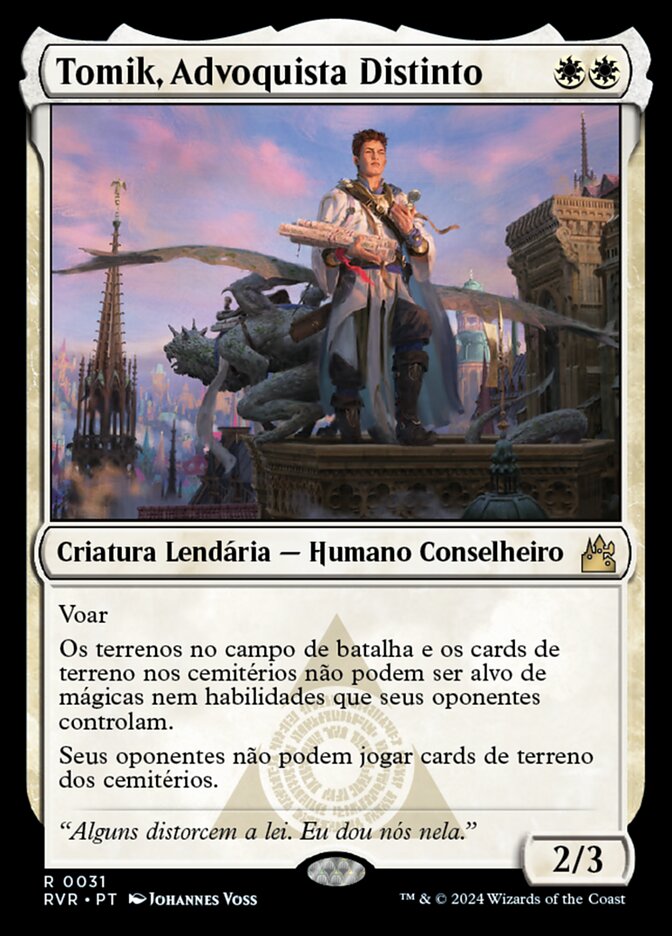 Tomik, Advoquista Distinto