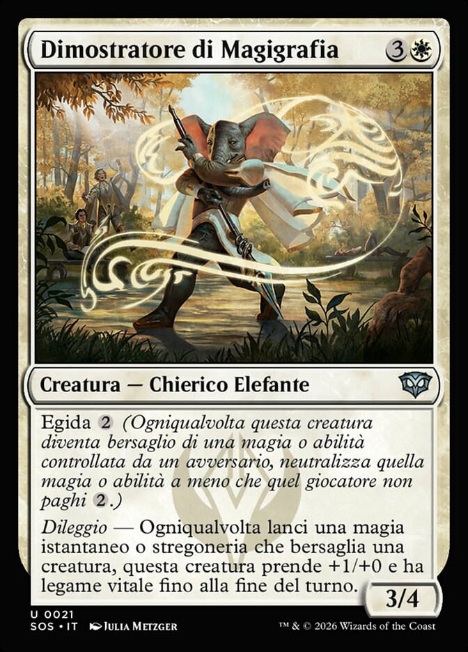 Dimostratore di Magigrafia