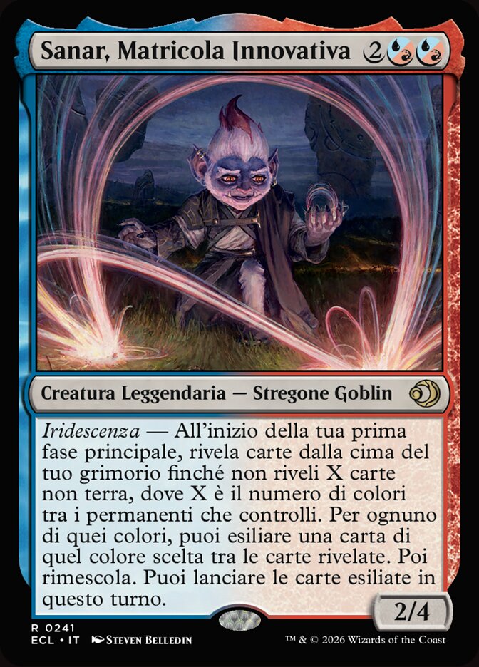 Sanar, Matricola Innovativa
