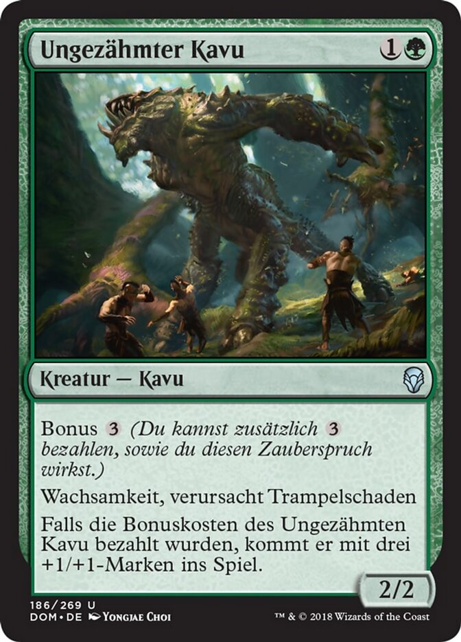 Ungezähmter Kavu