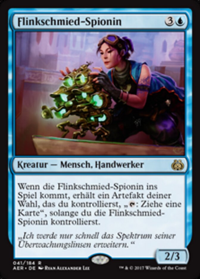 Flinkschmied-Spionin
