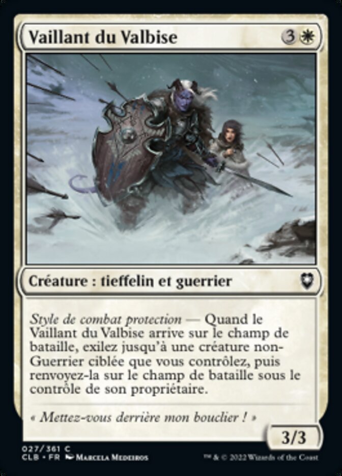 Vaillant du Valbise