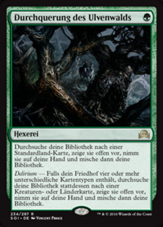 Durchquerung des Ulvenwalds