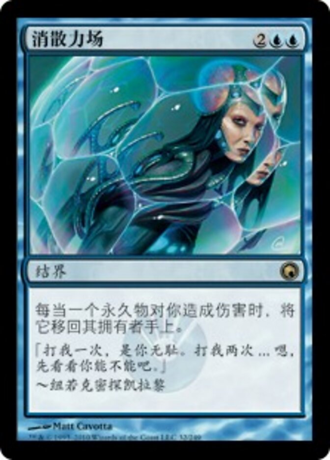 消散力场