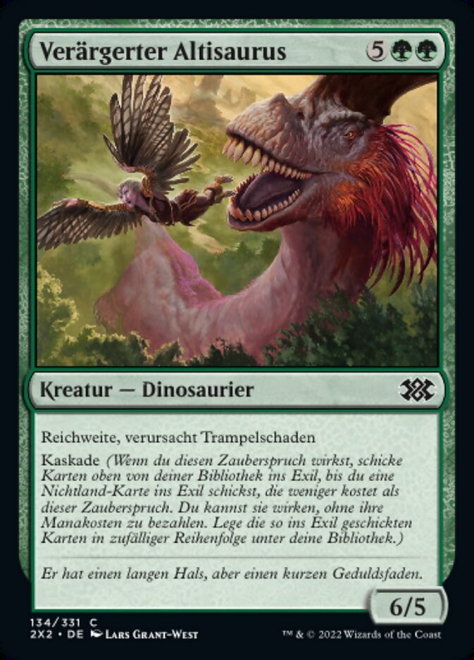 Verärgerter Altisaurus