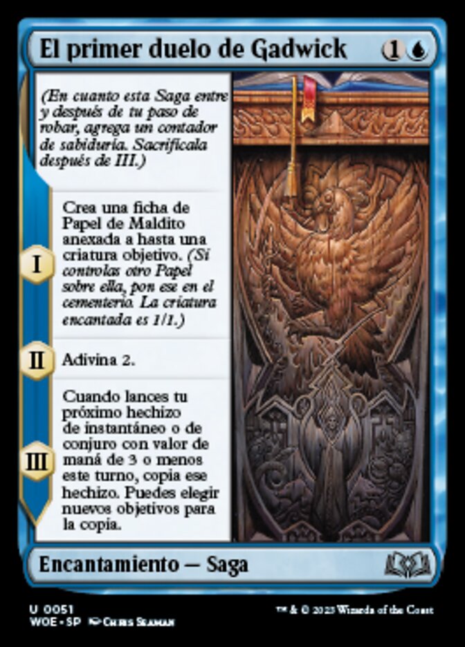El primer duelo de Gadwick