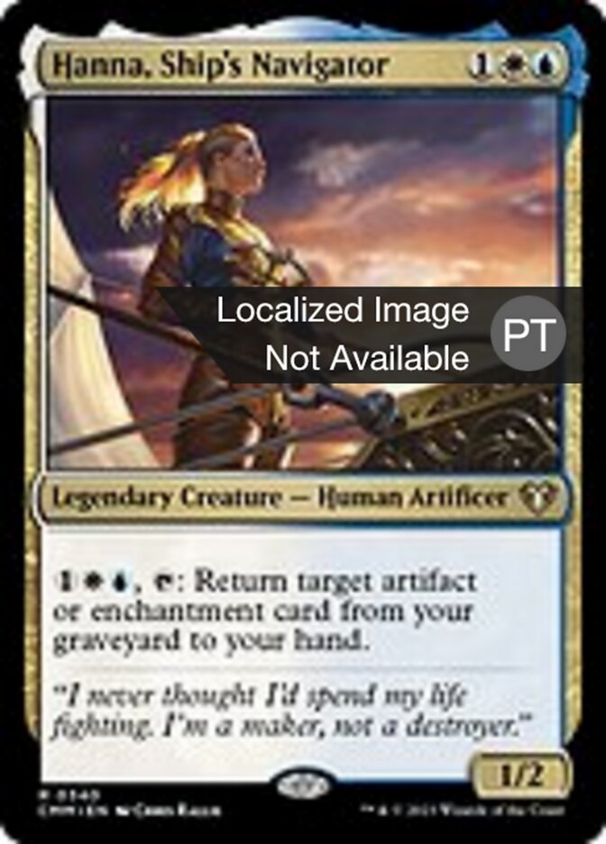 Hanna, Navegadora