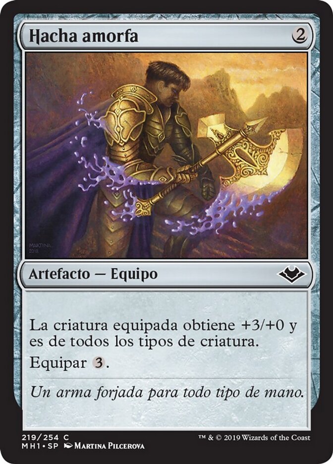 Hacha amorfa