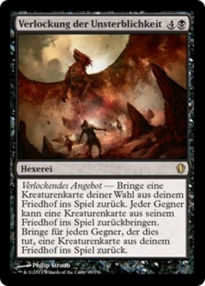 Verlockung der Unsterblichkeit