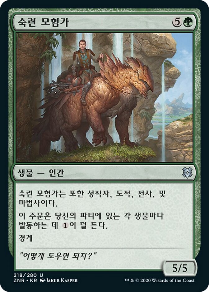 숙련 모험가