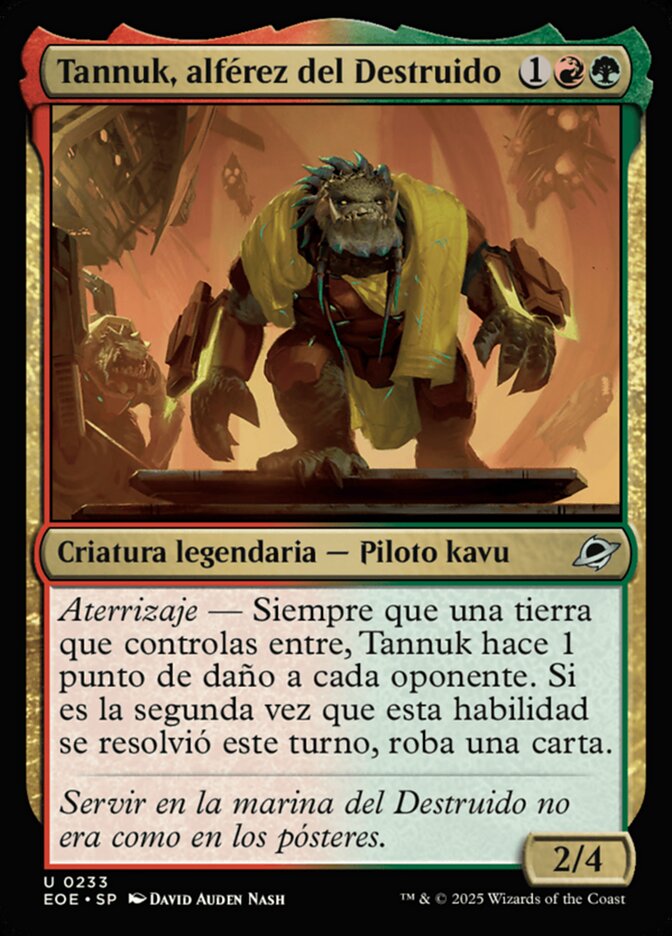 Tannuk, alférez del Destruido