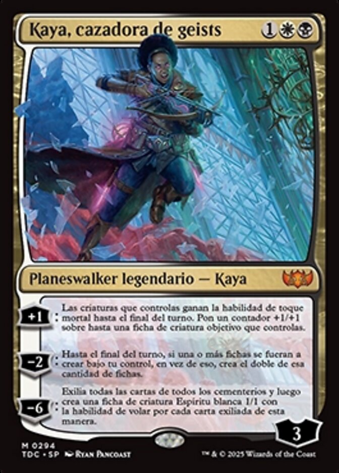 Kaya, cazadora de geists