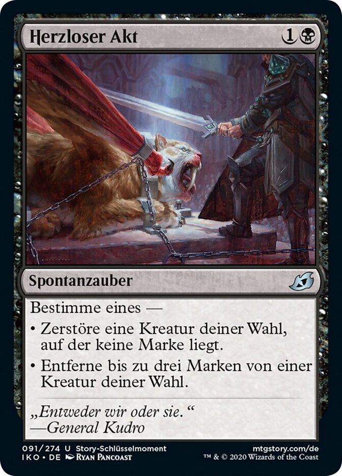 Herzloser Akt