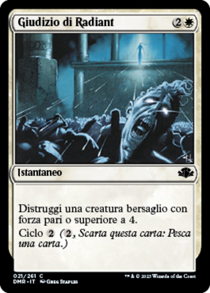 Giudizio di Radiant