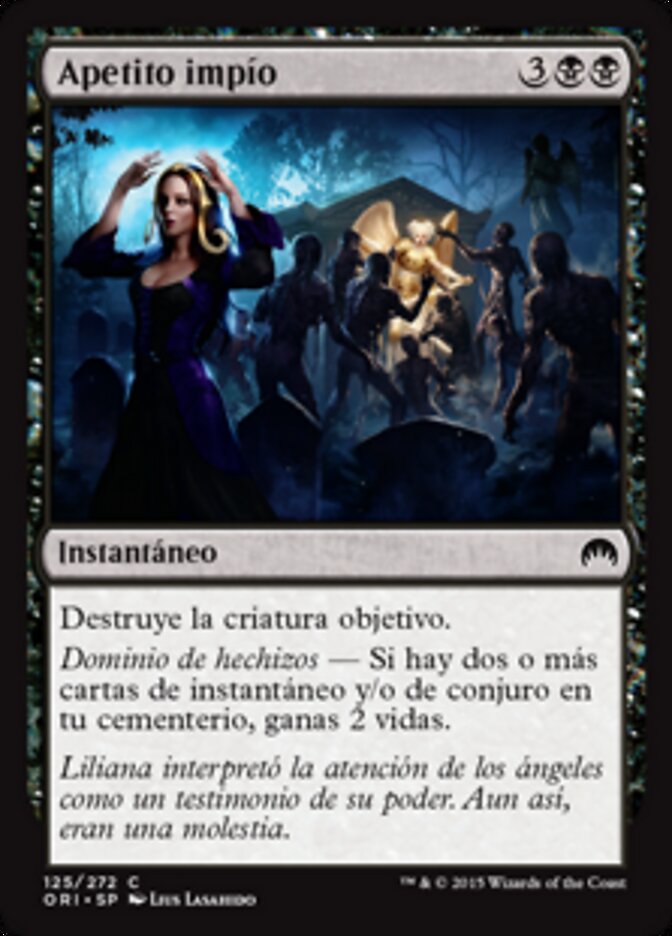 Apetito impío
