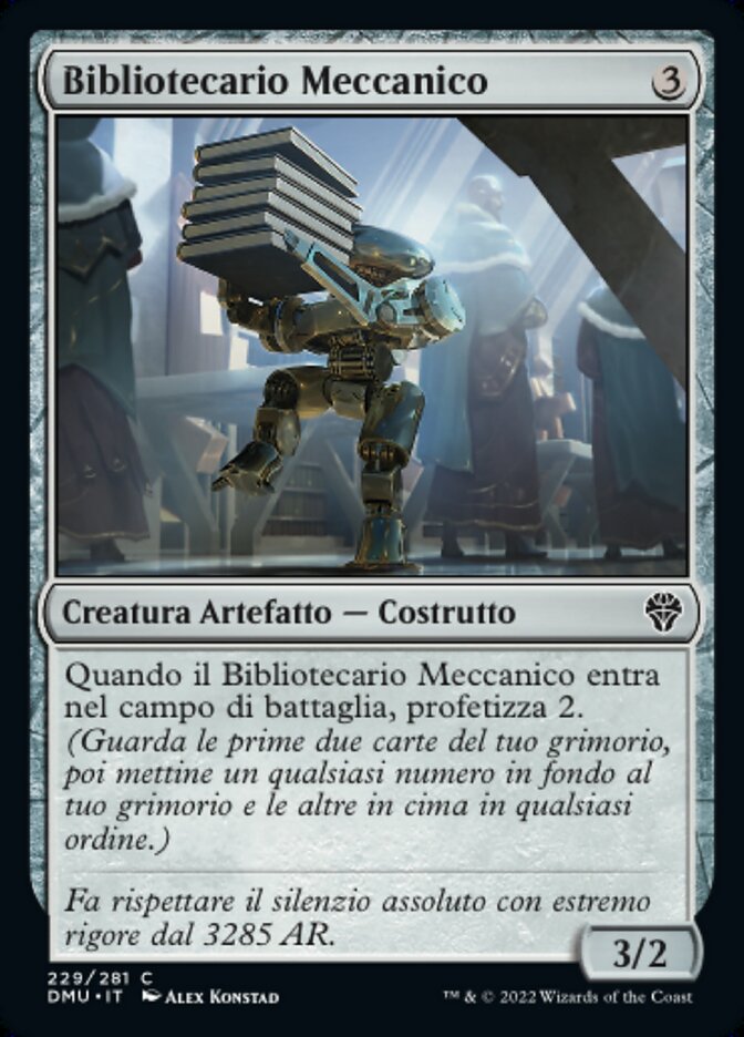 Bibliotecario Meccanico