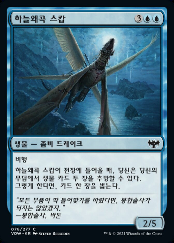 하늘왜곡 스캅