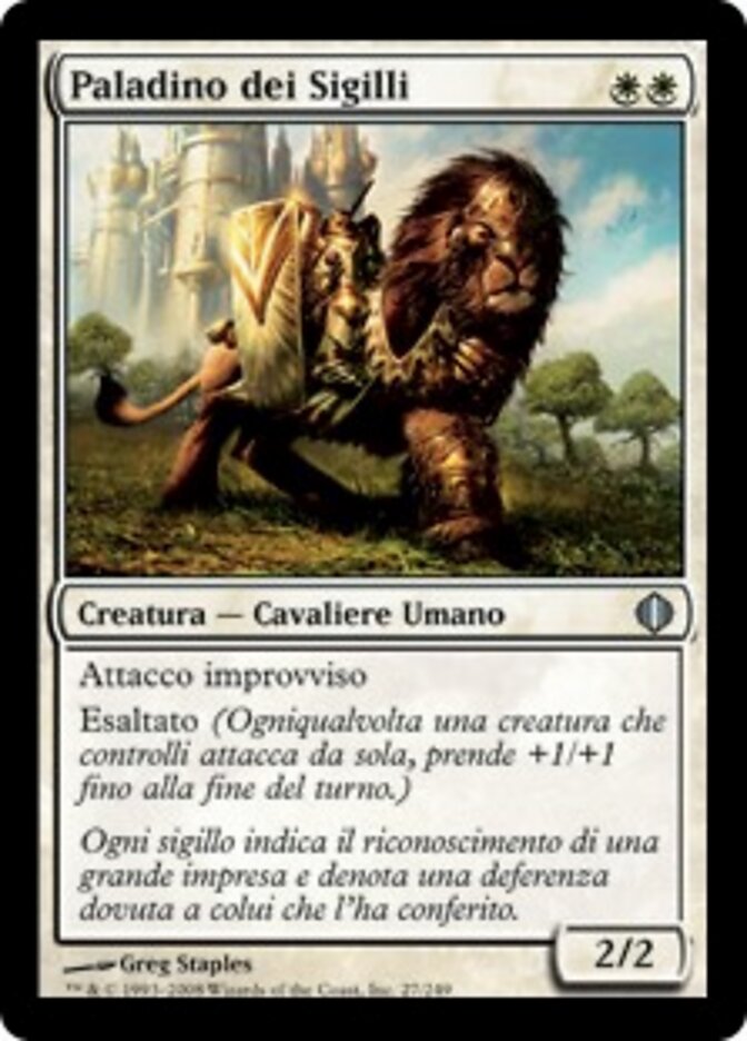 Paladino dei Sigilli