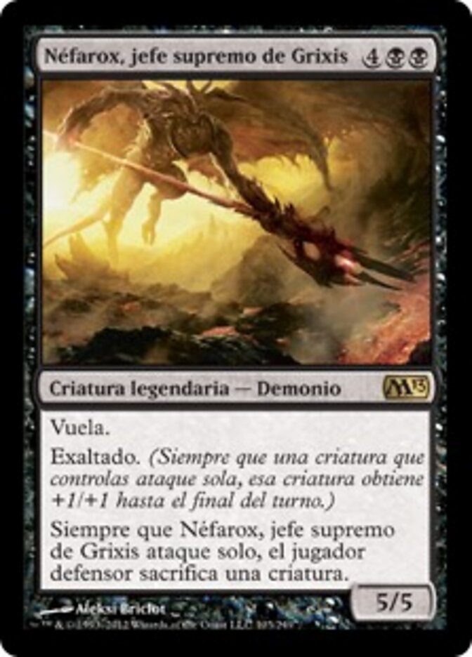 Néfarox, jefe supremo de Grixis