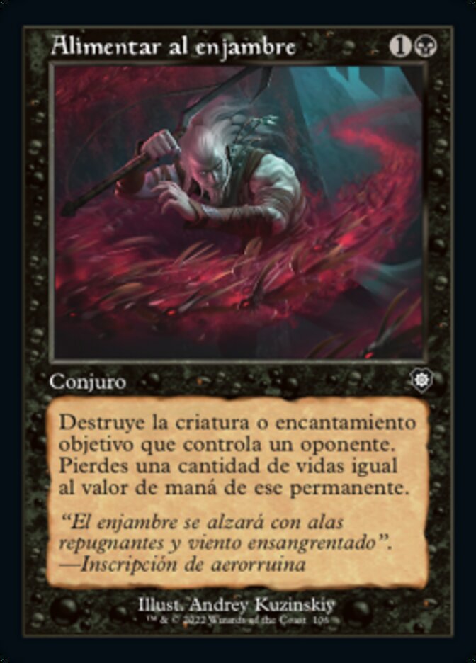 Alimentar al enjambre