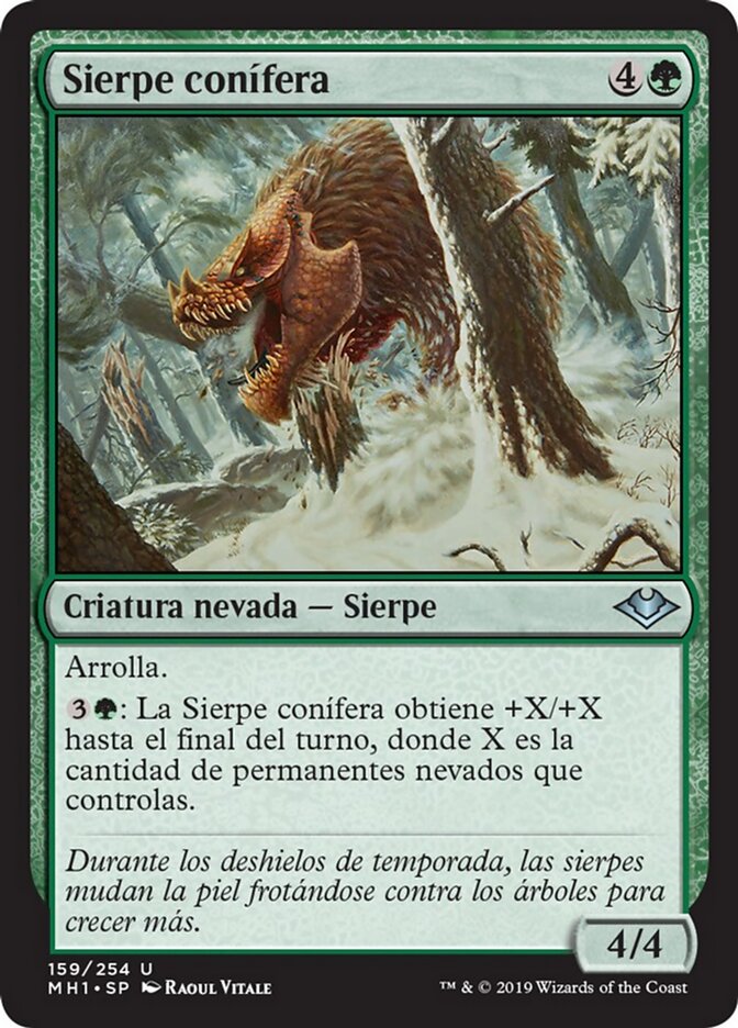 Sierpe conífera