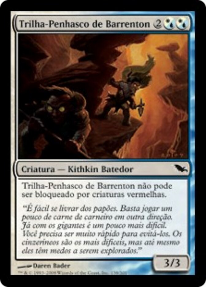 Trilha-Penhasco de Barrenton
