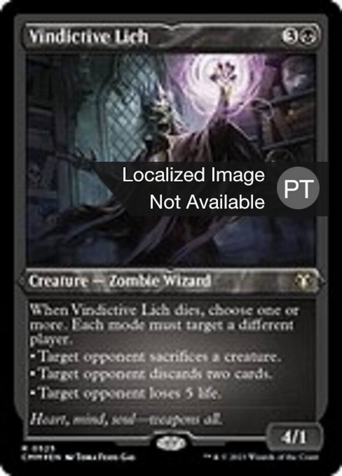 Lich Vingativo