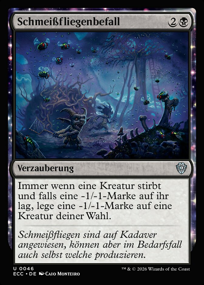 Schmeißfliegenbefall
