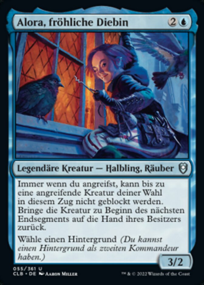 Alora, fröhliche Diebin