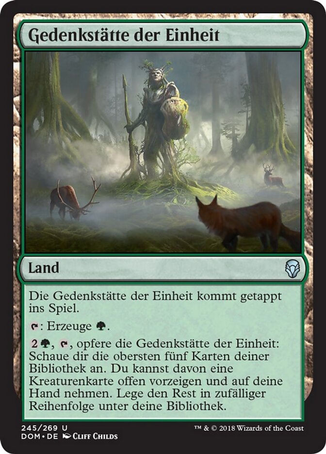 Gedenkstätte der Einheit