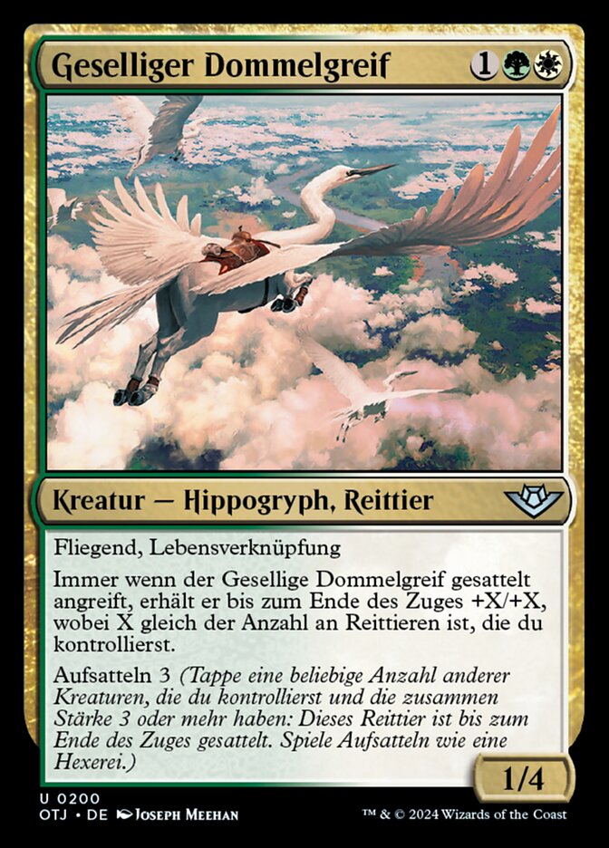Geselliger Dommelgreif