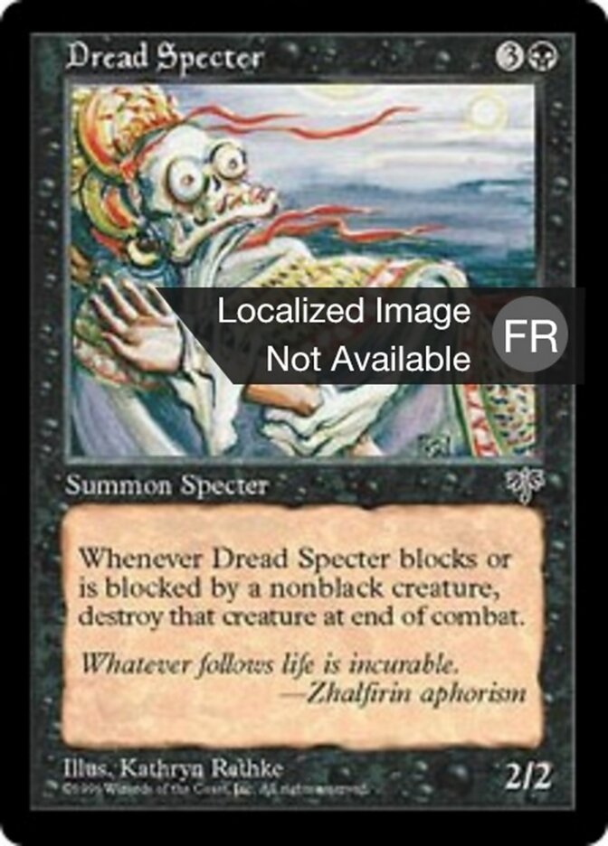 Spectre effroyable