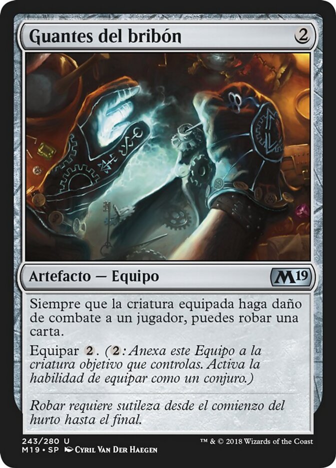 Guantes del bribón