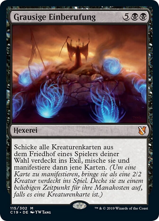 Grausige Einberufung