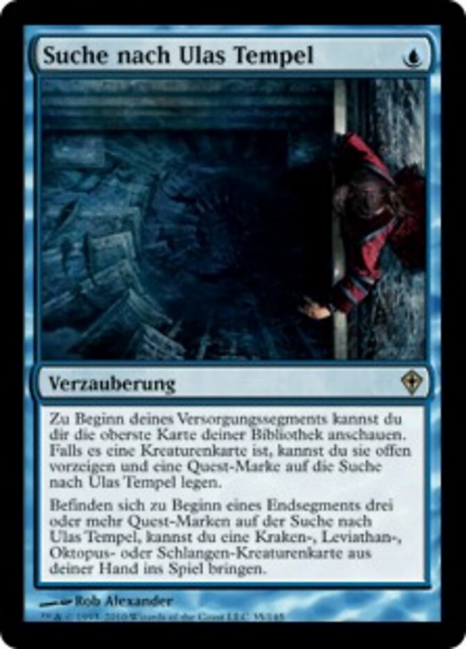 Suche nach Ulas Tempel