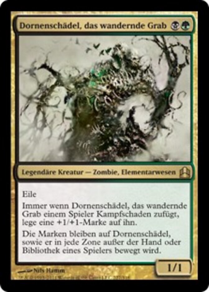 Dornenschädel, das wandernde Grab